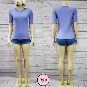 fruit of the loom medium purple tshirt ( 5 for $20 )